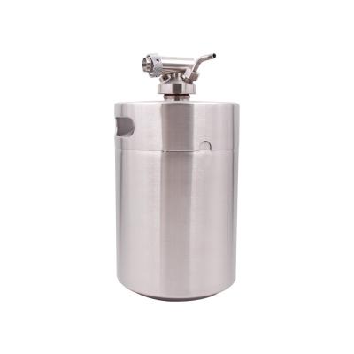 China Twist Tube SUS304 Pressurized Mini Keg USA Tap for sale