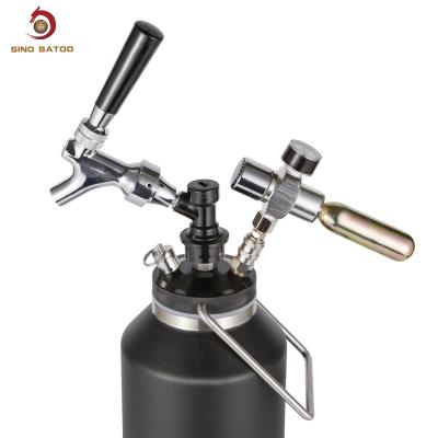 China Big Opening Wide Mouth Beer Barrel Dispenser Food Grade SUS304 for sale