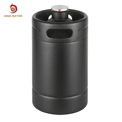 China Stainless Steel 64 OZ Mini Keg Growler 26cmx13.6cm for sale