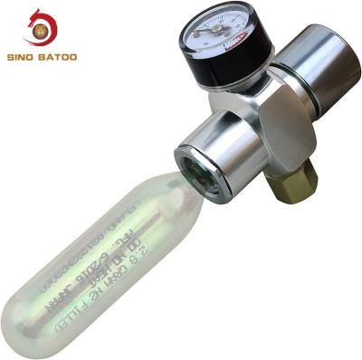 China 0-60 PSI Mini CO2 Regulator Ball Lock Disconnect for sale