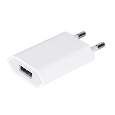 China Mobile Phone CE 5W1A USB Quick Charger Power AdapterPortable Connector European Standard Factory for sale