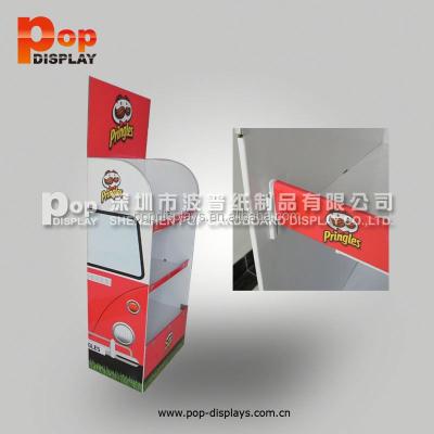 China For Promotion Soda Cream Cookie/Cookie/Cookies/Waffle Biscuit/Chocolate Cardboard Paper Pop Floor Stand/Shelf For Sales Promotion for sale