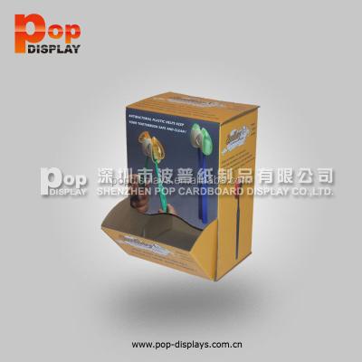 China Paper Card Board Charity Counter Paper Display Boxes for sale