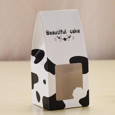 China Recyclable Custom Candy Box Flat Folding Gift Boxes With Windows for sale