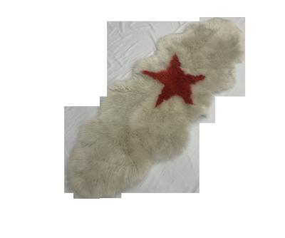 China Home Decor PELT Sheepskin Cushion Pads Lambswool Seat Pad for sale