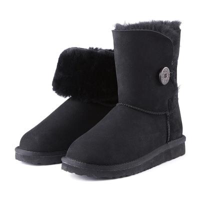 Chine Bottes d'hiver pour femmes en cuir de mouton à vendre