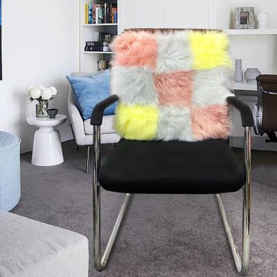 China EPE Filling Custom Processing Sheepskin Automobile Seat Pad Imitation Wool for sale