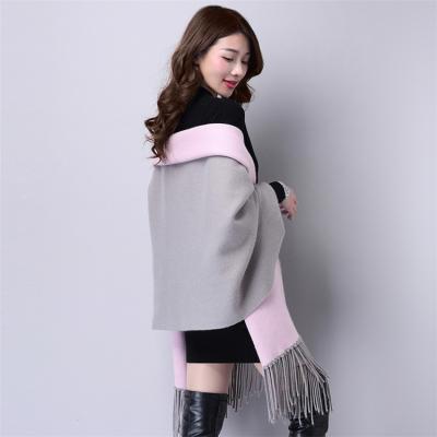 China Soft Thick Feeling Stretching Warm Women Products Scarf Unique Shawl Design Long Scarf Shawl for sale