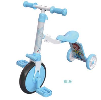 China Height Adjustable Child Bike 3 in 1 Scooter with Ride 3 Wheels Adjustable Seat and Baby Toy Height Pedal Kids Scooter for sale