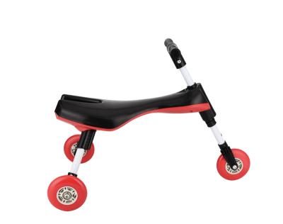 China Factory Direct Selling Portable Black Foldable Three Wheel Scooter Factory Wholesale Children's Toy Car Children's Toy Scooter 3 Wheels Scooter for sale