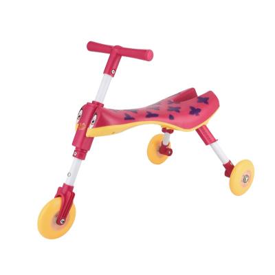 China Exquisite Printing Foldable Child Baby Toy Bike Scooter Factory Direct Three Wheel Sliding Toy Car Children Ride On Cars for sale