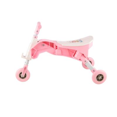 China Be Easy To Carry Sell Foldable Bike Kids Scooter Manufacturer Toddler 3 Outer Wheels Scooters Factory Direct Children's Toys for sale