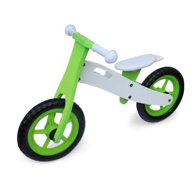 China Wooden Children Balance Bike Exquisite Model Car Pedalless Two-Wheel Toddler Collection Wooden Children's Bike Sliding Bike for sale