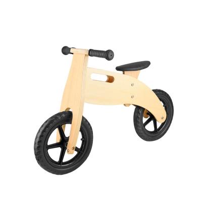 China Factory Direct Sales High Quality Wooden Plywood Children's Balance Bike Various Styles Bike Baby Ride On Car Toy for sale