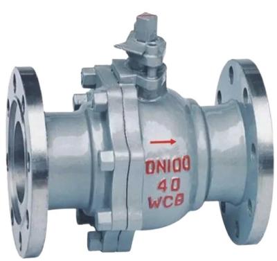 China WCB Wholesale Price Dn100-40c Wcb High Quality Cast Iron Short End Short Flanged Ball Valve for sale