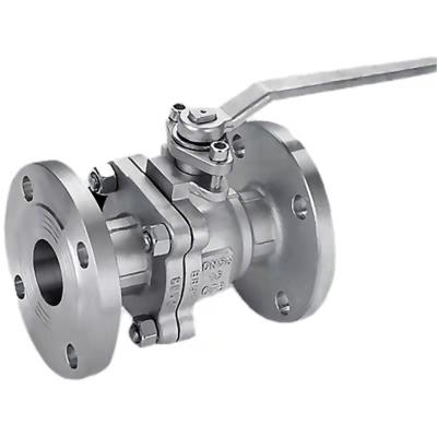 China Medium Temperature Q41f-16p Dn15--dn300 DN15-DN300 stainless steel flanged ball valve for sale