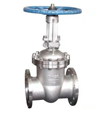 China CF8 Made In China Dn150 16p Water Seal With Hand Wheel High Pressure Resistant Gate Valve for sale