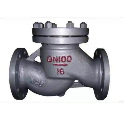 China Customizable Standard WCB H41-16c Wcb Water Oil Gas One Way Lift Check Valve for sale