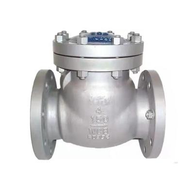 China Universal Durable WCB Water Oil Gas Compressed Air Flange Check Valve Wcb 4 Inch 150lb for sale