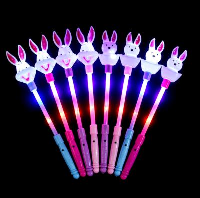 China Wholesale Glow Luminous Flash Stick LED Party Decoration Rabbit Stick Children's Toy Magic Fairy for sale