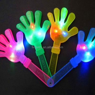 China Promotional Inflatable Concert Hand Clapper Sticks Pop Maker Light Clapper Led Light Up Clapper for sale