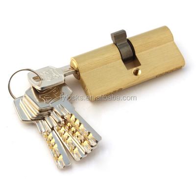 China Convenient brass high security and practical cylinder lock brass lock for sale