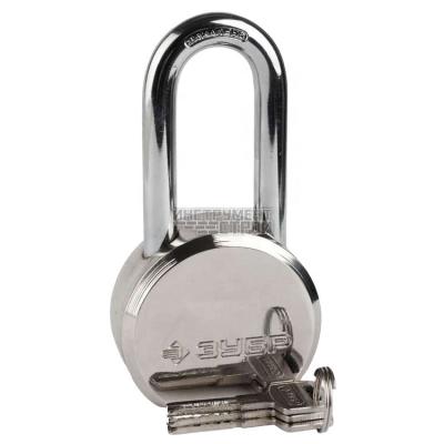 China Stainless Steel Wide Round Steel Padlock Long Padlock Application Beam for sale