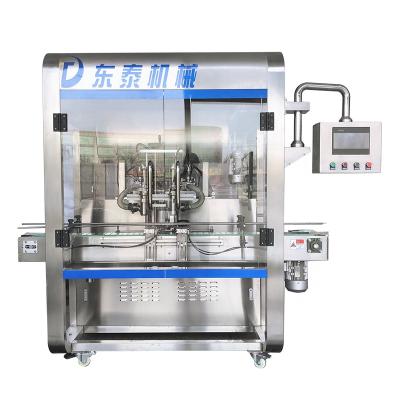 China Automatic Food Hot Sauce Satay Sauce Filling Capping Labeling Production Line for sale