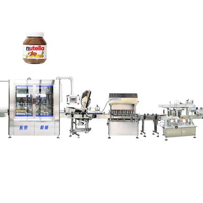 China Automatic Food Production Line Tomato Sauce Filling Paste Machine Sealing for sale