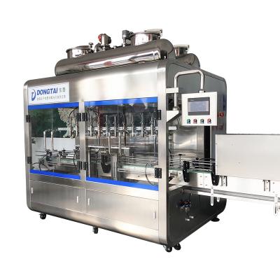 China Automatic Food Sauce Filling Machine Eight Nozzles Stick Filler Filling Machine for sale