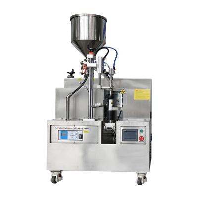 China Food 30g 50g cosmetic tube filling and sealing machine for body cream, lotion filling machine for sale