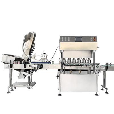 China automatic beverage plastic bottle capping machine, bottle crown capper for sale