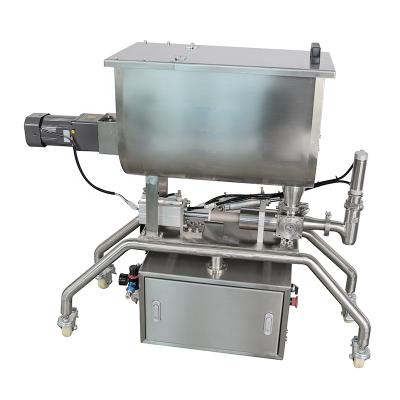 China Food Papaya Sauce Packing Machine 10 Pieces Plastic Bags Ice Cream 300ml Dough Filling Machine for sale