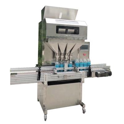 China 1000g Food Tea Bag Food Sugar Nuts Coffee Flour Grain Single Head Tabletop Filling Machine for sale