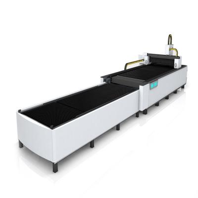 China Professional supplier exchange table CNC laser metal cutting machine Raycus for sale