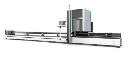 China Hongniu 6000*2000mm automatic fiber laser machine for metal tube for sale