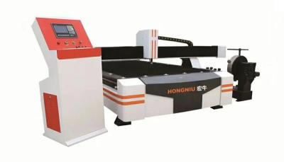 China round tube cutting 150mm 200mm 300mm 350mm diameter cnc pipe plasma cutting machine rotary type cnc best plasma cutter for sale