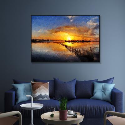 China Wholesale Home Decoration Home Decor Goods Canvas Prints With Led Lights for sale