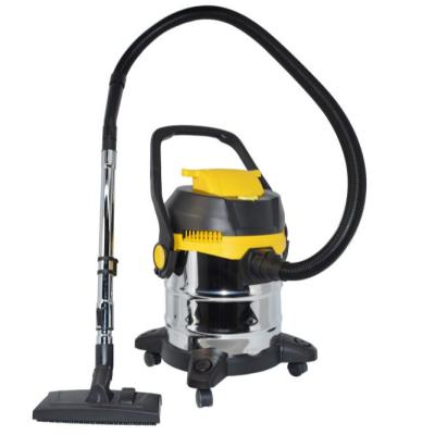 China Yellow/Black Color 20L 1400W Hotel Portable Powerful Vacuum Cleaner Tank Stainless Steel Motor For Home/Car Use Vacuum Cleaner for sale