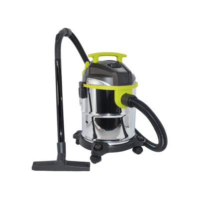 China Hotel Green Blow Wet Dry Vacuum Cleaner/Black Color 20L 1200W Stainless Steel Tank For Home/Car Use for sale