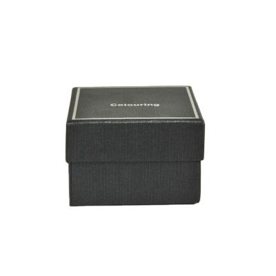 China Gift Customized Luxury Black Jewelry Box With Cardboard Packaging Paper Jewelry Gift Box for sale