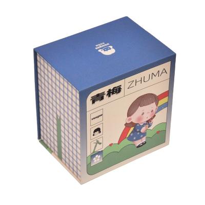 China Top Quality Materials Luxury Custom Logo Wholesale Folding Paper Toy Recycled Paper Box Packaging Toy for sale