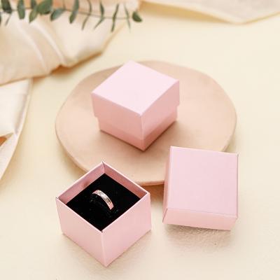 China Hot Selling Custom Paper Jewelry Box Recycled Materials Paper Jewelry Box Ring Earring Bracelet Necklace for sale