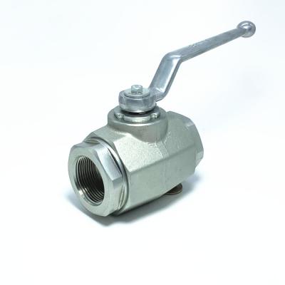 China Handle Type Ball Valve Hydraulic Pressure Ball Valve Handle Component Type Ball Valve for sale