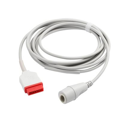 China Hot Selling Reusable Extension Cables from TPU IBP 11pin to Medex Type IBP Cables for ge/Medex for sale