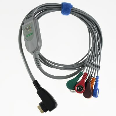 China TPU Delivery In-stock 7 Quick Leads 10pin ECG Cable Connector for sale