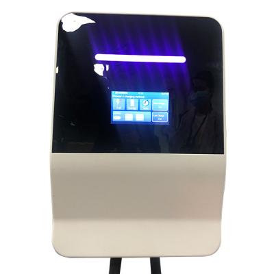 China mid meter ev charging station ev charging stations level 3 commercial ev charging station 22kw display ANACE1-400V/32A for sale