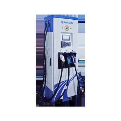 China electric vehicle dc charging station for ev fast charging chademo ac type ccs - 2 three outlets ANADCE1-43KW/60KW-1C/2 for sale