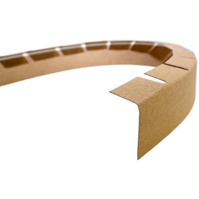 China Impact Resistance Different Shapes Paper Corner Protector Corrugated Kraft Paper Manufacturer for sale