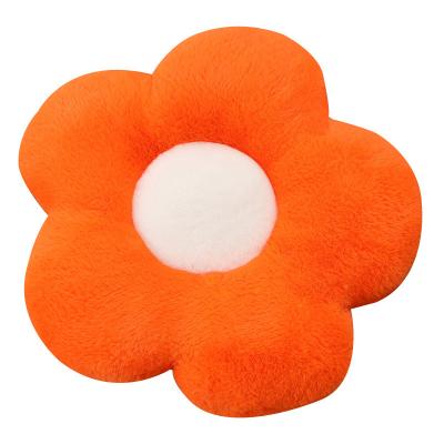 China Hot Selling Flower Plush Flower Chair Cushion Beautiful Chair Cushion Sunflower High Quality Soft Flower Pillow for sale